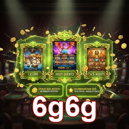 Jogadores interagindo em jogos ao vivo no 6g6g