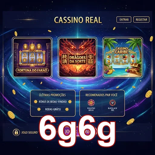 Pessoa jogando em um celular com o app 6g6g aberto