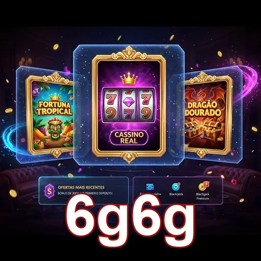 Slot machines do Cassino Real no site 6g6g, diversão e emoção em cada rodar.