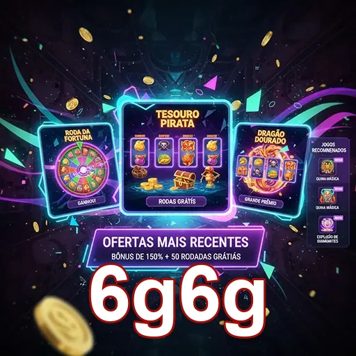Ofertas mais recentes do site 6g6g com produtos em promoção.